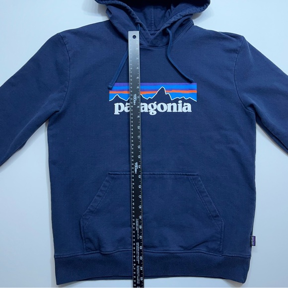 Patagonia Uprisal Hoodie Mens Size Medium Regular Navy Blue Heavy Pullover - Picture 7 of 13